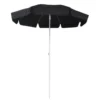 Parasol med tilt Ø180 cm sort