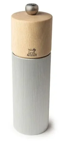 Peugeot Peberkværn Line 18 cm Natur/grå Aluminium/Bøg