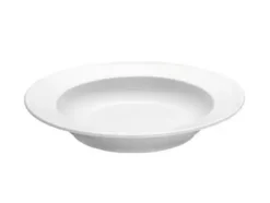 Pillivuyt Plissé Tallerken dyb Ø22 cm Hvid