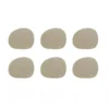 RAW coasters soft silikone 6 stk Mellow clay