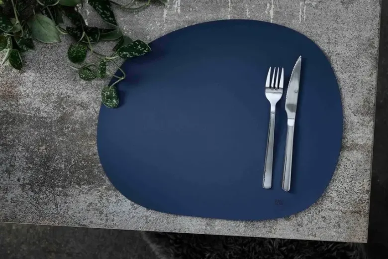RAW Dækkeserviet Mørke blå