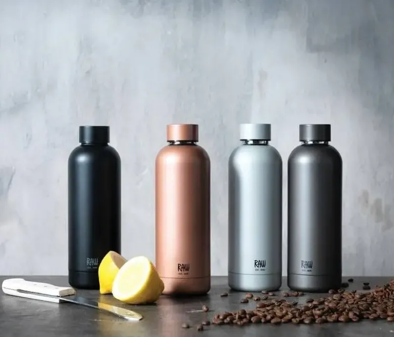 Raw termoflaske Indian red 0,5L