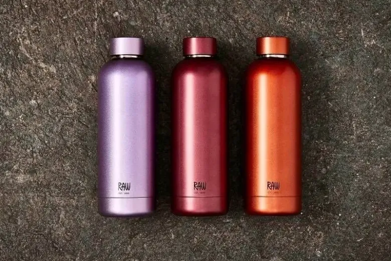 Raw termoflaske Indian red 0,5L