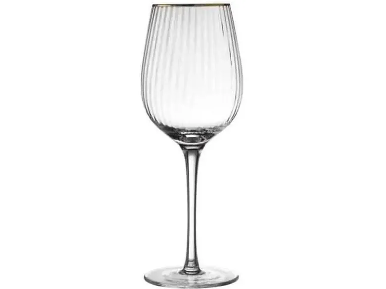 Rødvinsglas Palermo Gold 40 cl 4 stk