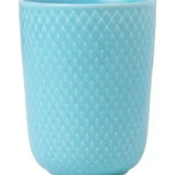 Rhombe Color Krus 33cl Turkis Porcelæn