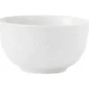 Rhombe skål Ø13 cm Hvid
