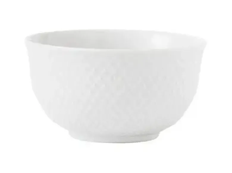 Rhombe skål Ø13 cm Hvid