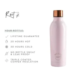 Roots7 OneBottle Millennial Pink blank 750 ml