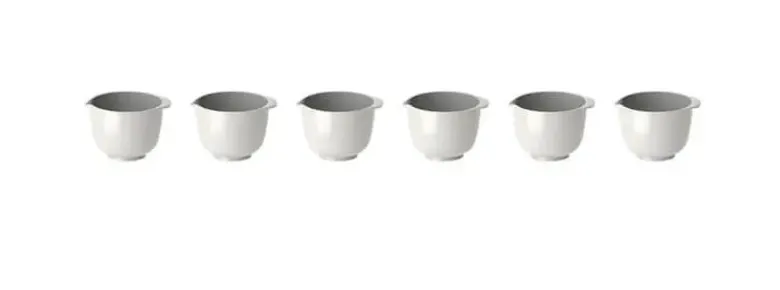 Rosti Margrethe Miniskål 25 ml 6 stk. Hvid
