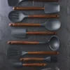 Scanpan krukkeskraber 21 cm karboniseret ask