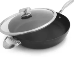 Scanpan Pro IQ sauterpande med glaslåg 32 cm