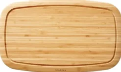 Scanpan skærebræt med saftrille 50x30 cm