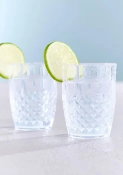 Schou Drikkeglas 25 cl klar plast 2 stk