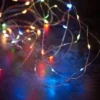 Schou Wirelyskæde multicolor batteri 40 LED med 6/18 timer