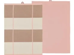 Södahl Blocks Viskestykke 50 x 70 cm 2 stk. Rose