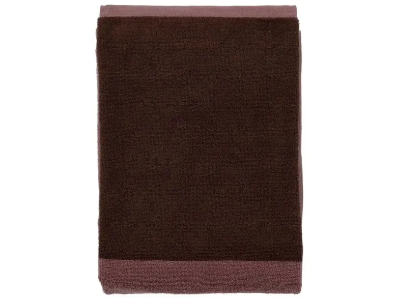 Södahl Color Block Håndklæde 50 x 100 cm Palisander