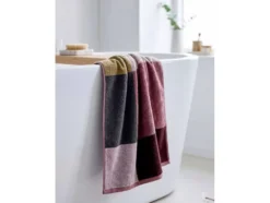 Södahl Color Block Håndklæde 70 x 140 cm Palisander