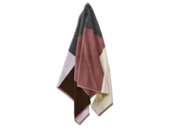 Södahl Color Block Håndklæde 70 x 140 cm Palisander