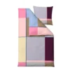 Södahl Color Block Sengetøj 140 x 200 cm Lavendel