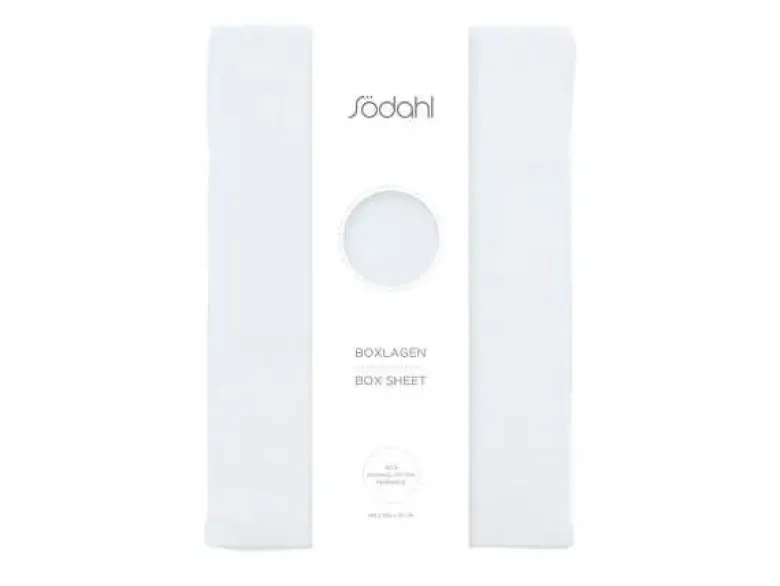Södahl organic Calm Boxlagen 180 x 200 x 30 cm White