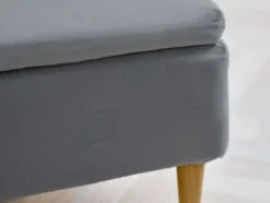 Södahl organic Calm Kuvertlagen 90 x 200 x 8 cm Stone Grey