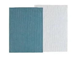 Södahl Södahl viskestykke 50x70Line 2 stk China blue/White GOTS 100 %