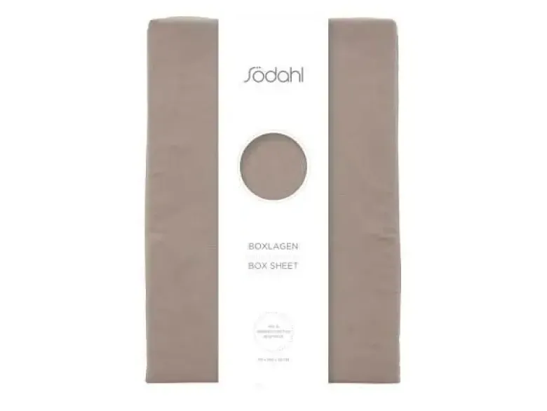 Södahl Sengetøj Boxlagen 90x200 cm Taupe
