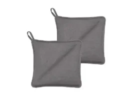 Södahl Soft grydelapper 2 stk grå