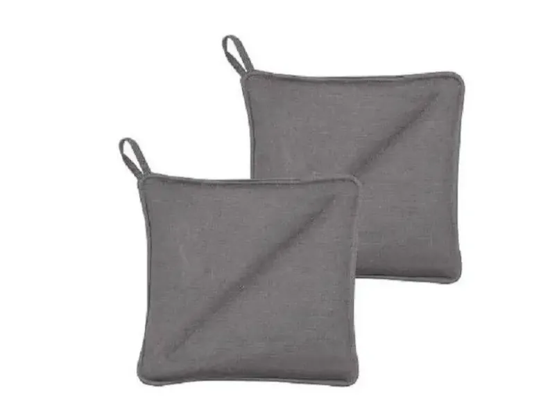 Södahl Soft grydelapper 2 stk grå