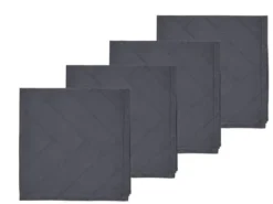 Södahl Tiles Damask Mundserviet 45x45 cm 4 stk Ash