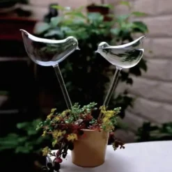 Selvvandingsfugle borosilicate glas 2 stk.