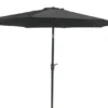Sevilla parasol 3 m Sort