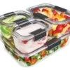 Sistema Brilliance opbevaringsbøtter 4-pack