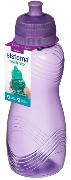 Sistema drikkedunk Wave 600 ml mørke lilla