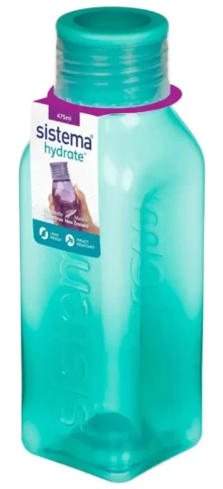 Sistema Drikkeflaske small square 475 ml Aqua