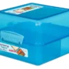 Sistema Lunch cube madkasse blå/blå