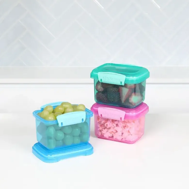 Sistema Lunch Pack Coloured 3 stk 400 ml