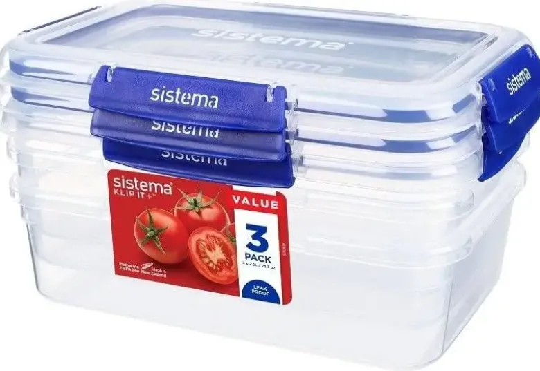 Sistema Rectangle Klip it Plus 3 pack 2,2L