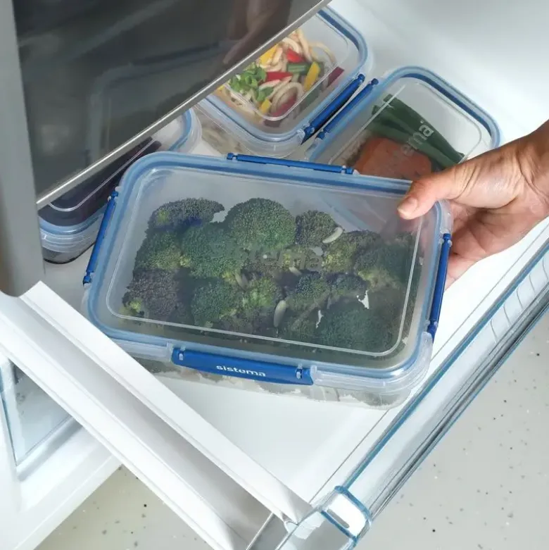 Sistema Rectangle Stax to go madkasse 2,2L Blå