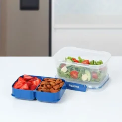Sistema Rectangle Stax To Go madkasse 1L Blå