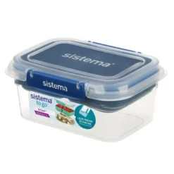 Sistema Rectangle Stax To Go madkasse 1L Blå