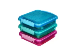 Sistema Sandwich box Coloured 3 stk 450 ml