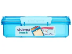 Sistema Snack Attack Duo 975 ml Blå