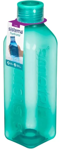 Sistema Sqaure drikkeflaske 1L Aqua