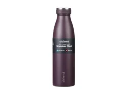Sistema Stainless Steel drikkeflaske 500 ml Blomme