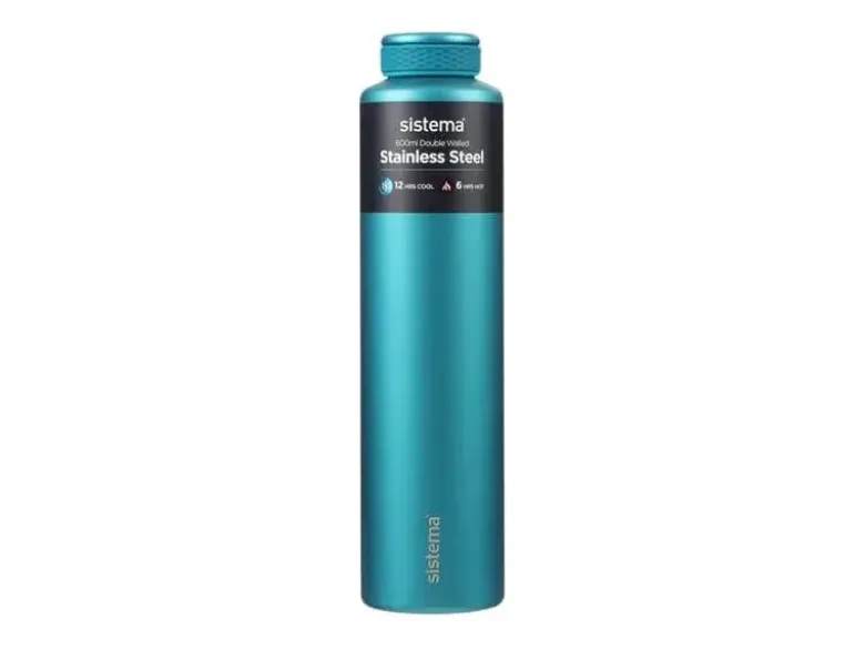 Sistema Stainless Steel Termoflaske 600 ml Wild Teal (grøn)