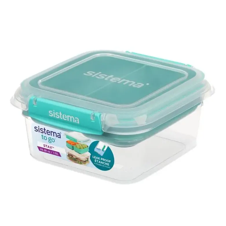 Sistema Stax To Go madkasse 1,15L Aqua