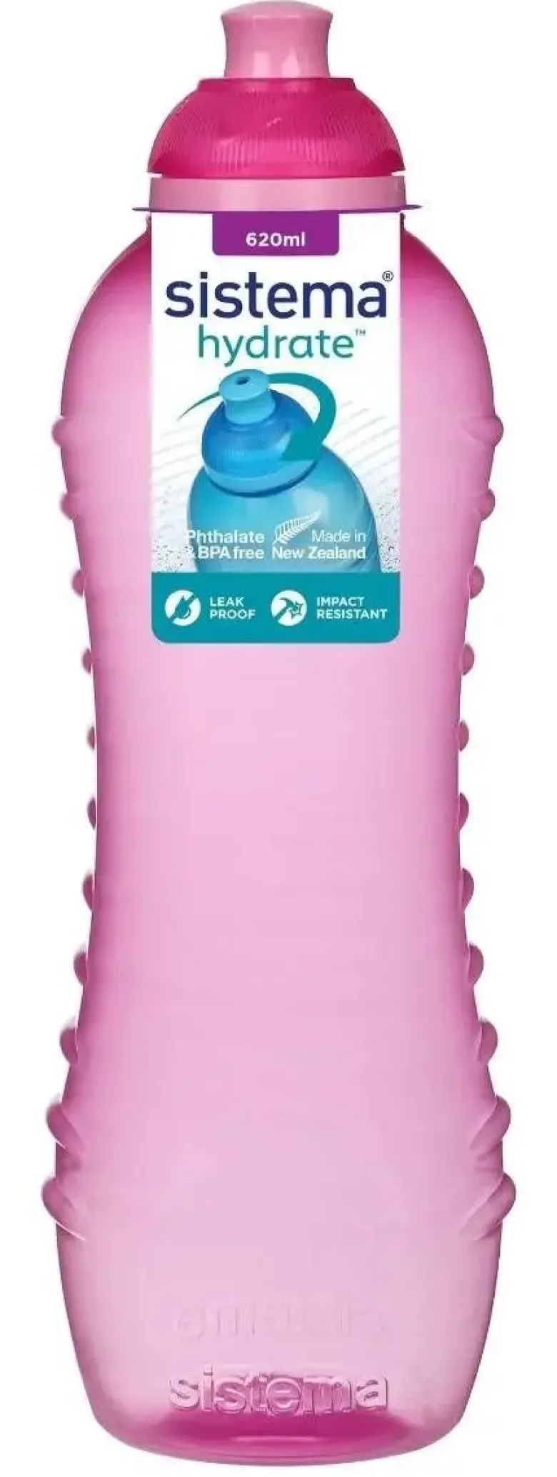 Sistema Twist 'n' Sip drikkedunk 620 ml - pink/pink