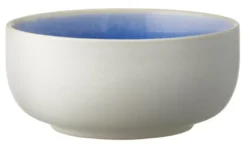 Skål North 11 cm Matte white/Shiny river