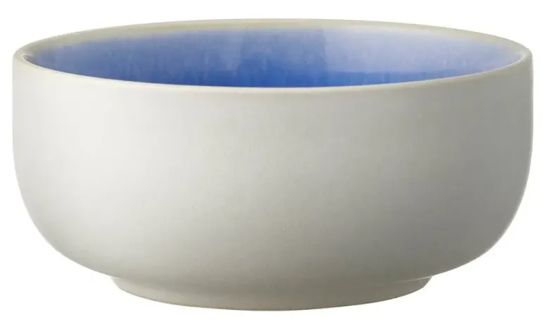 Skål North 11 cm Matte white/Shiny river